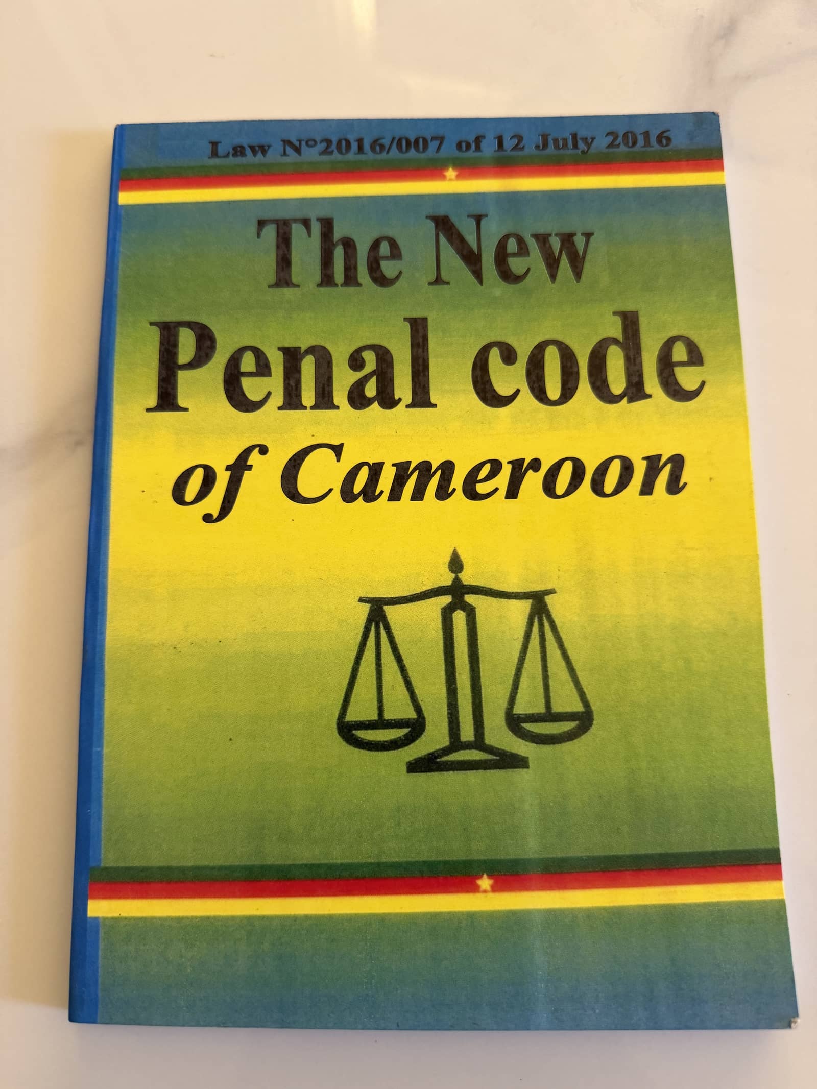 The New Penal Code of Cameroon