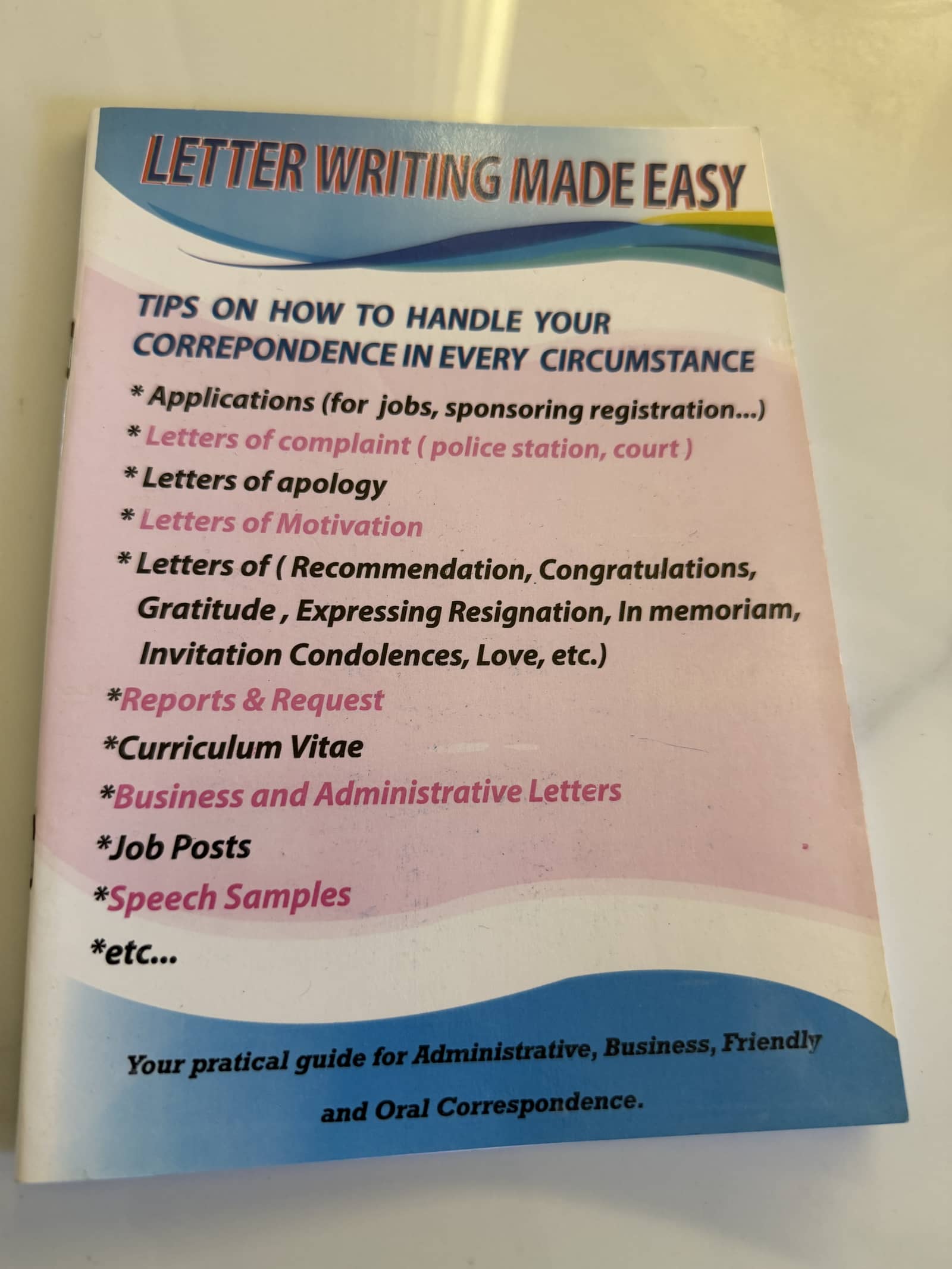 Letter Writing Made Easy