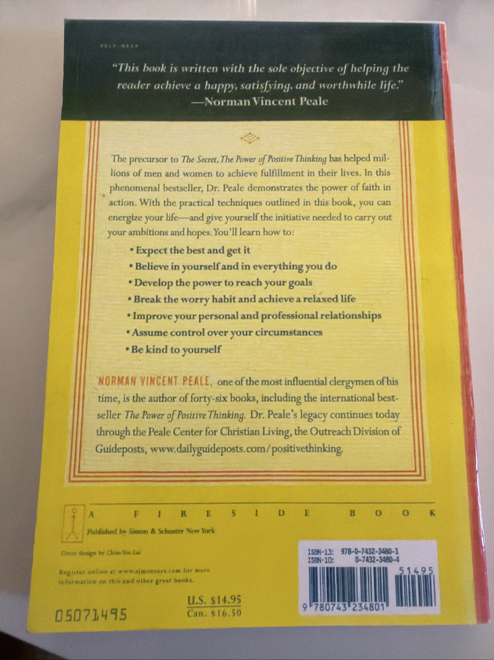 The Power of Positive Thinking – Norman Vincent Peale - 2