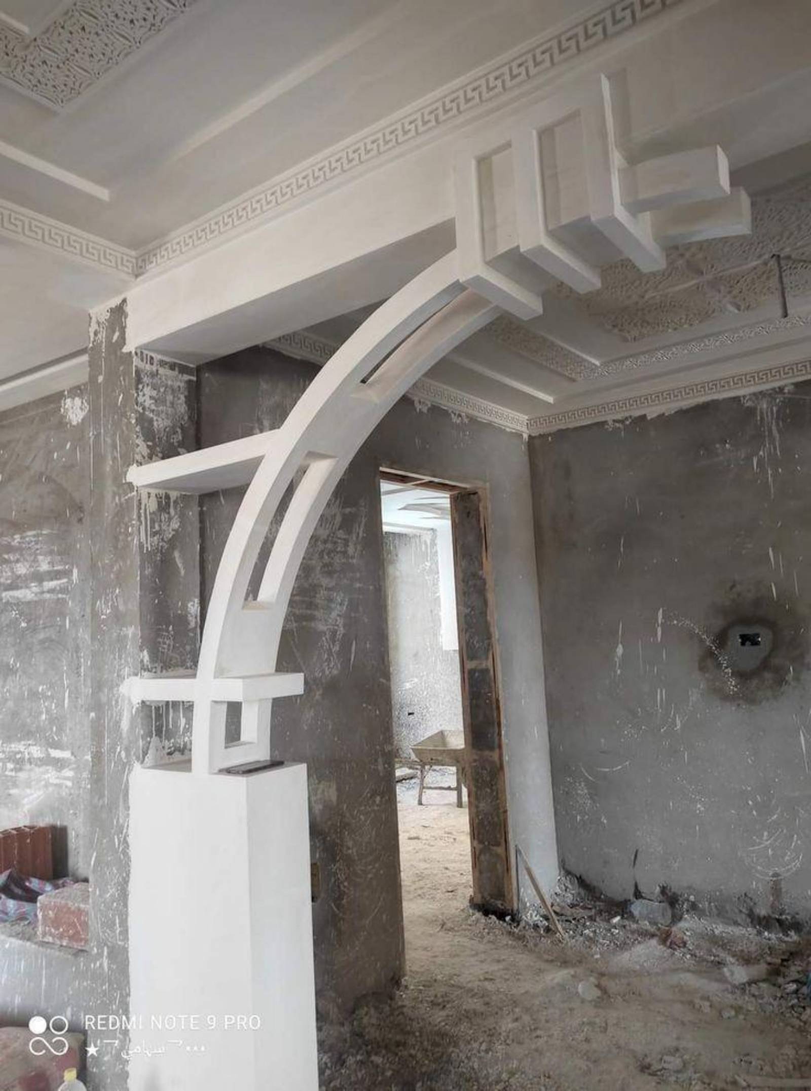 Plafond en staff - 6