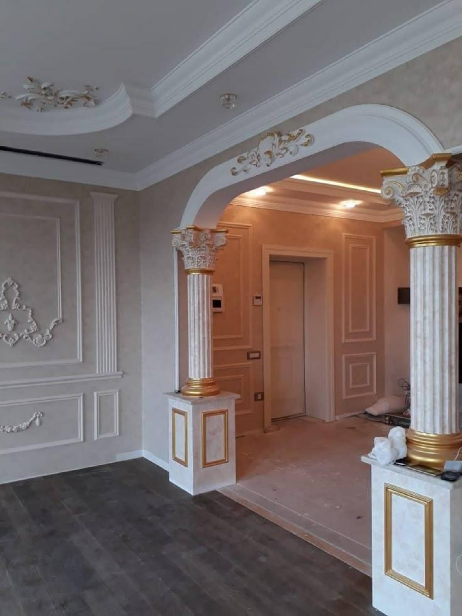 Plafond en staff - 9