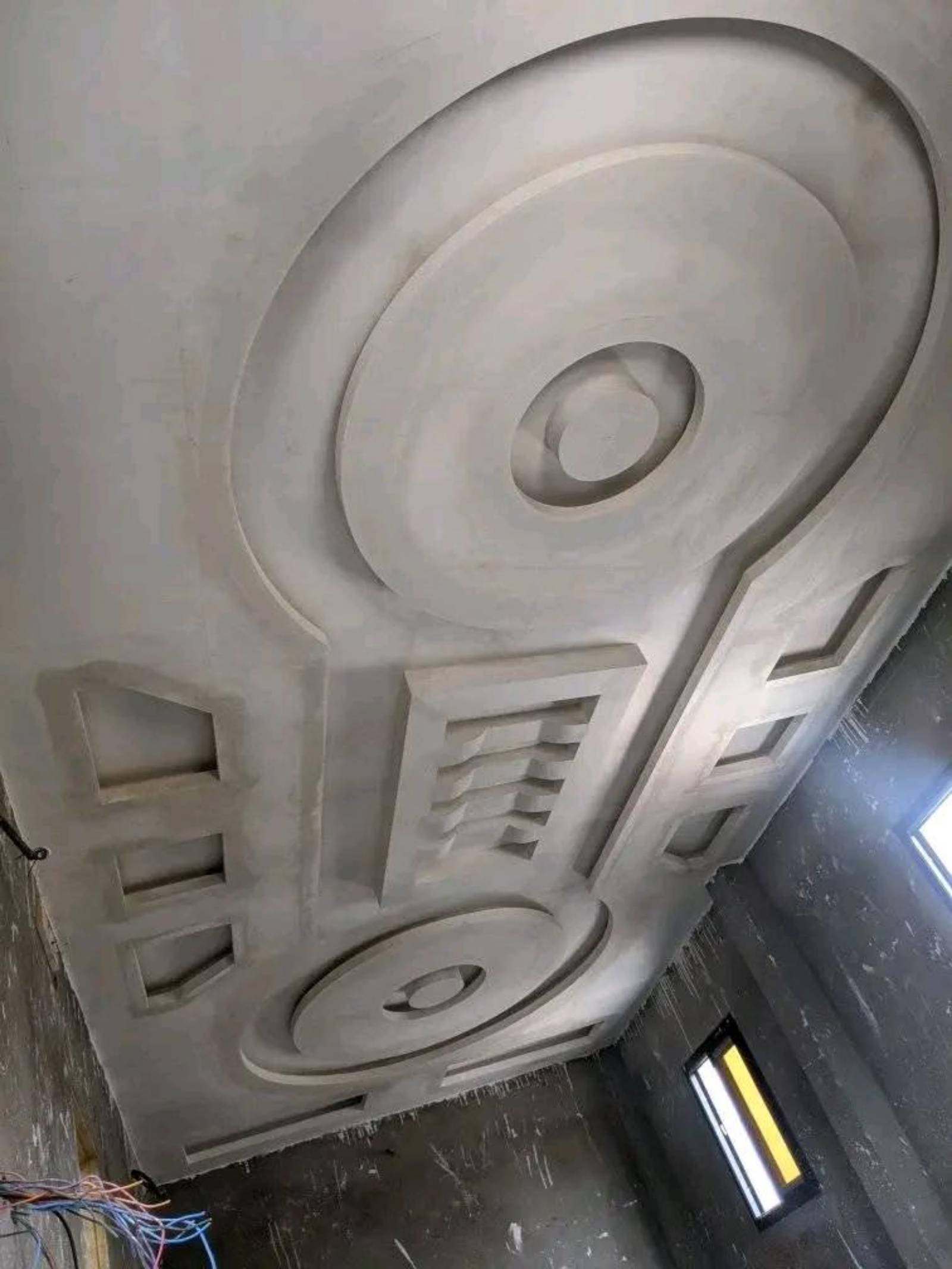 Plafond en staff - 10