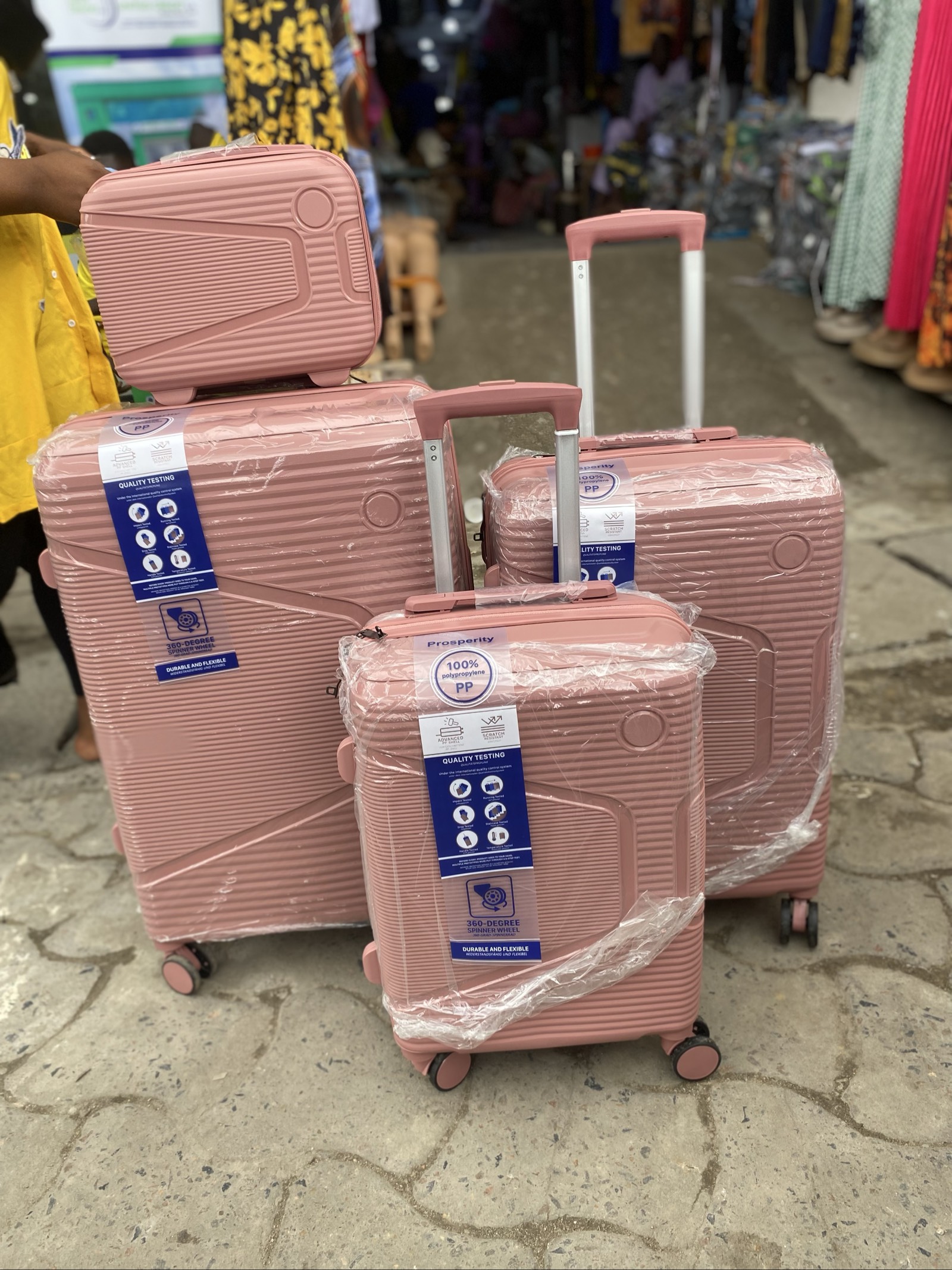 Valise silicone Park de 4pcs - 3