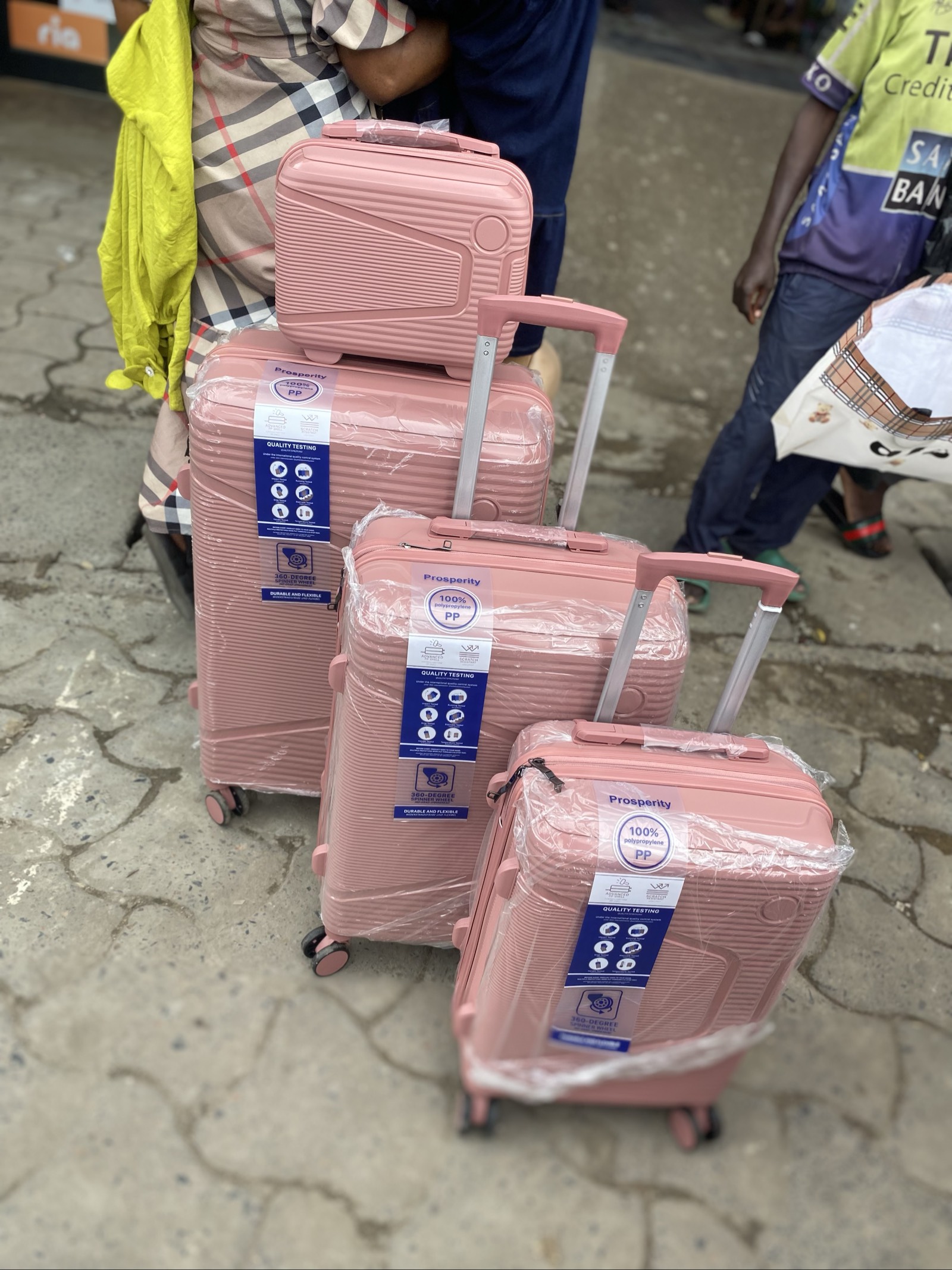 Valise silicone Park de 4pcs