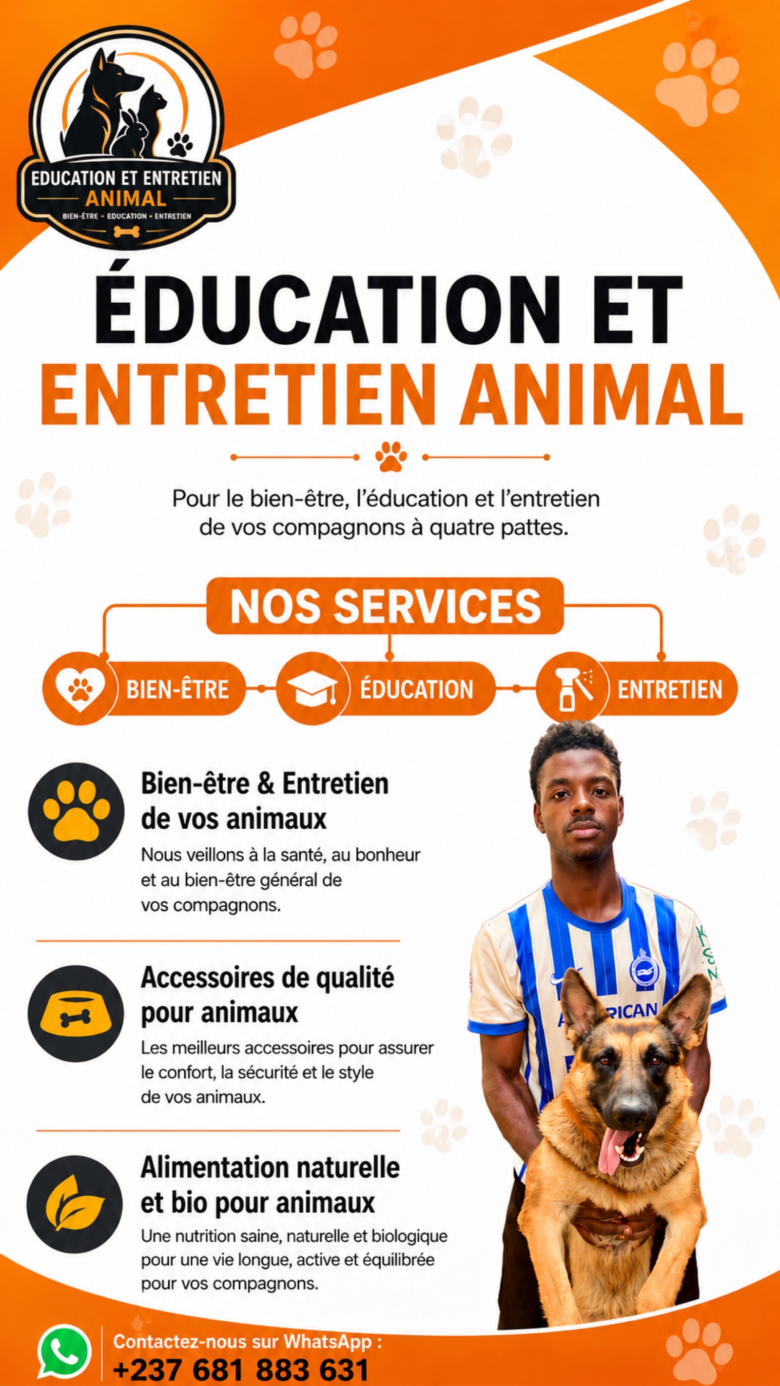 ÉDUCATION ET ENTRETIEN ANIMAL//ANIMAL EDUCATION & CARE