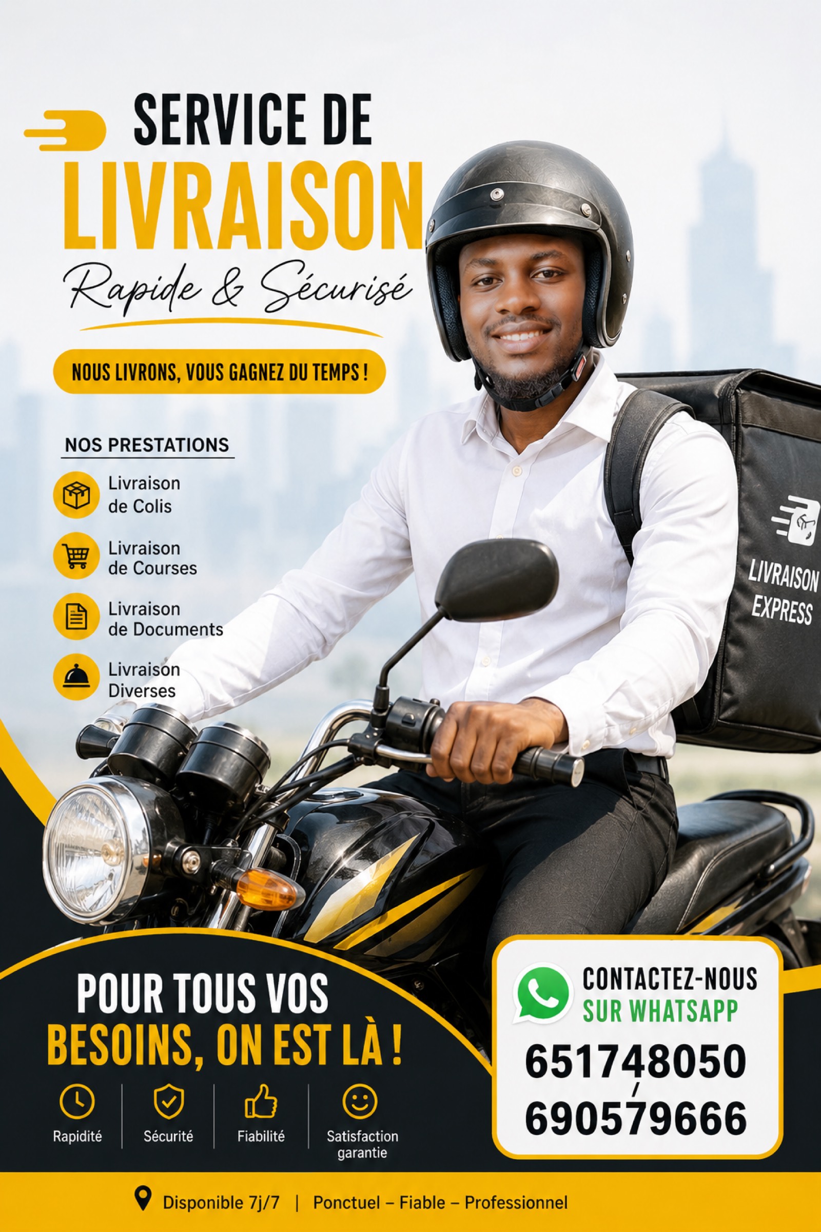 Vente et livraison