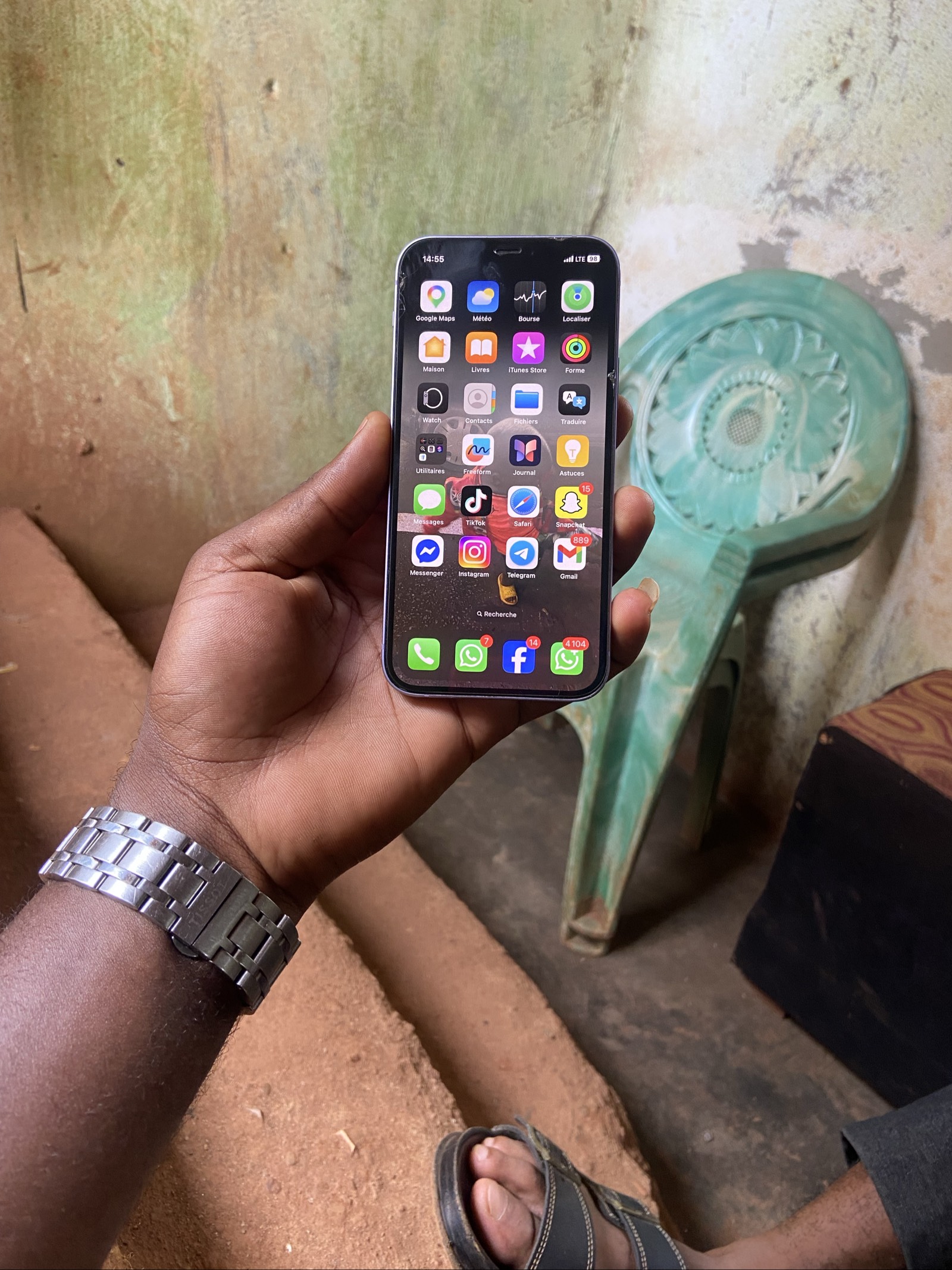 iPhone 12 Américain 64Go 78% - 2