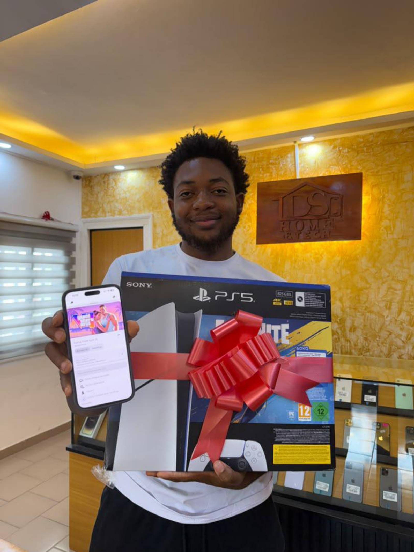 Il as pris sa PlayStation 5 avec son gta6