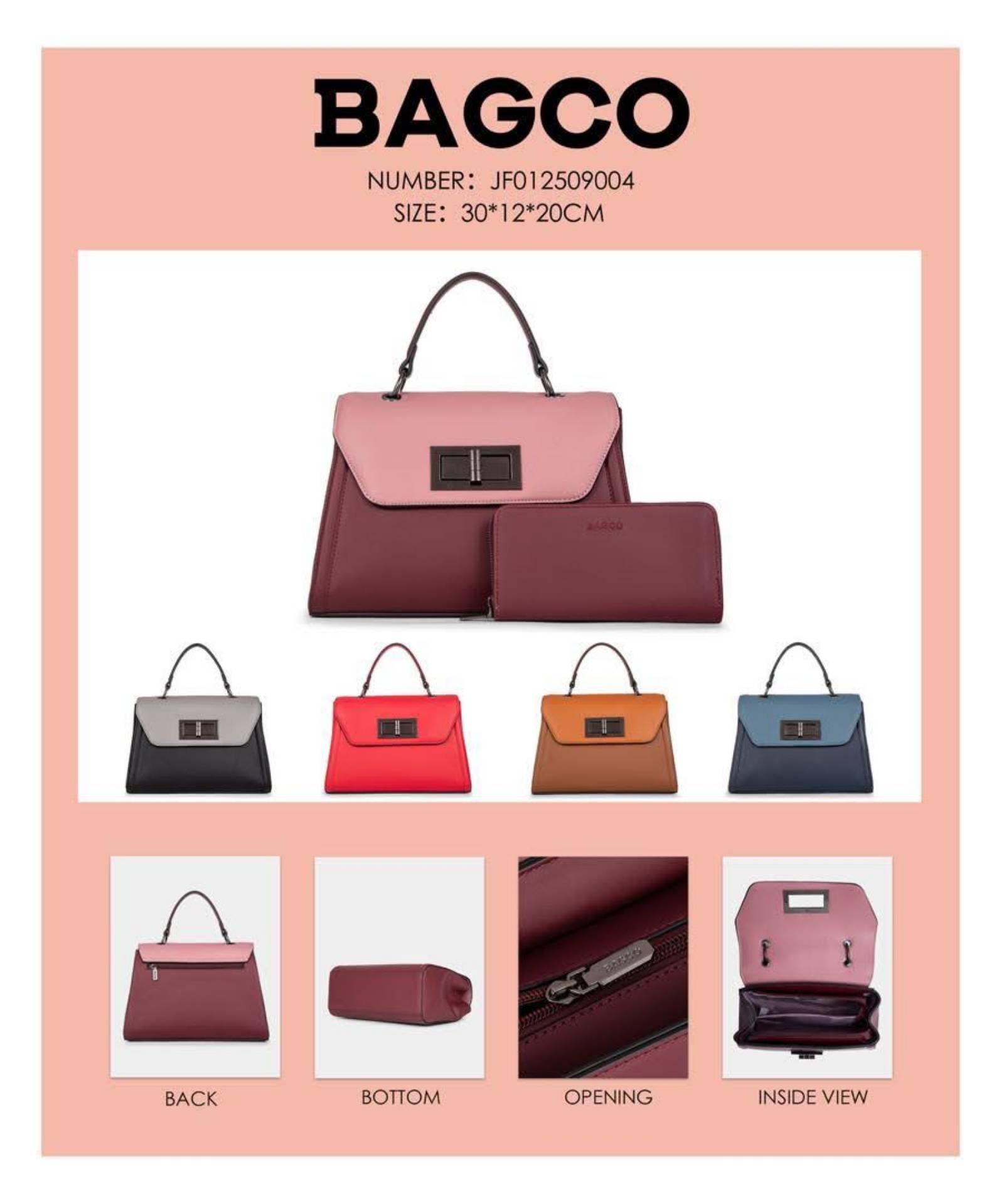 BAGCO 2 en 1 Grande taille