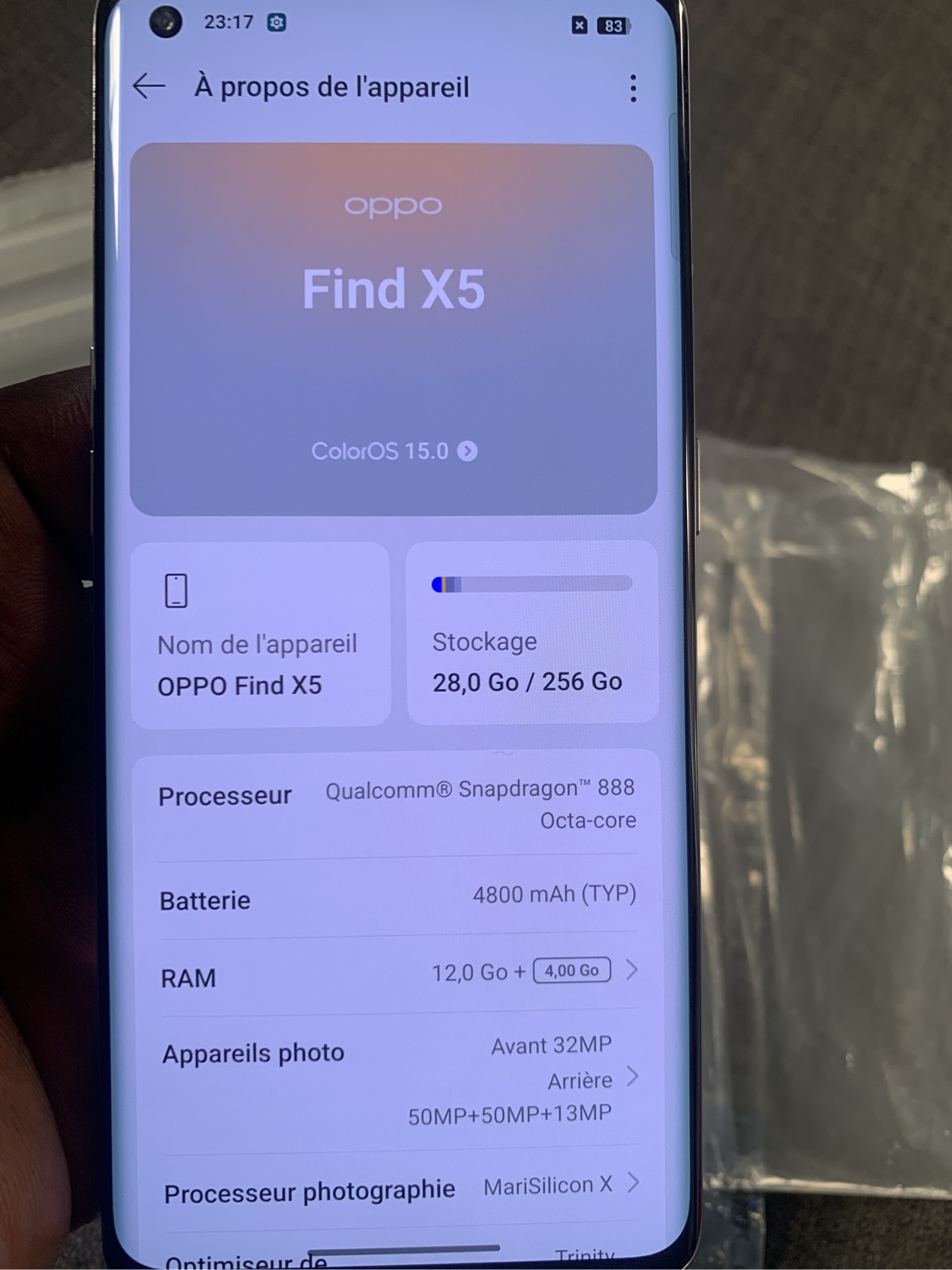 Oppo Find X5 - 5