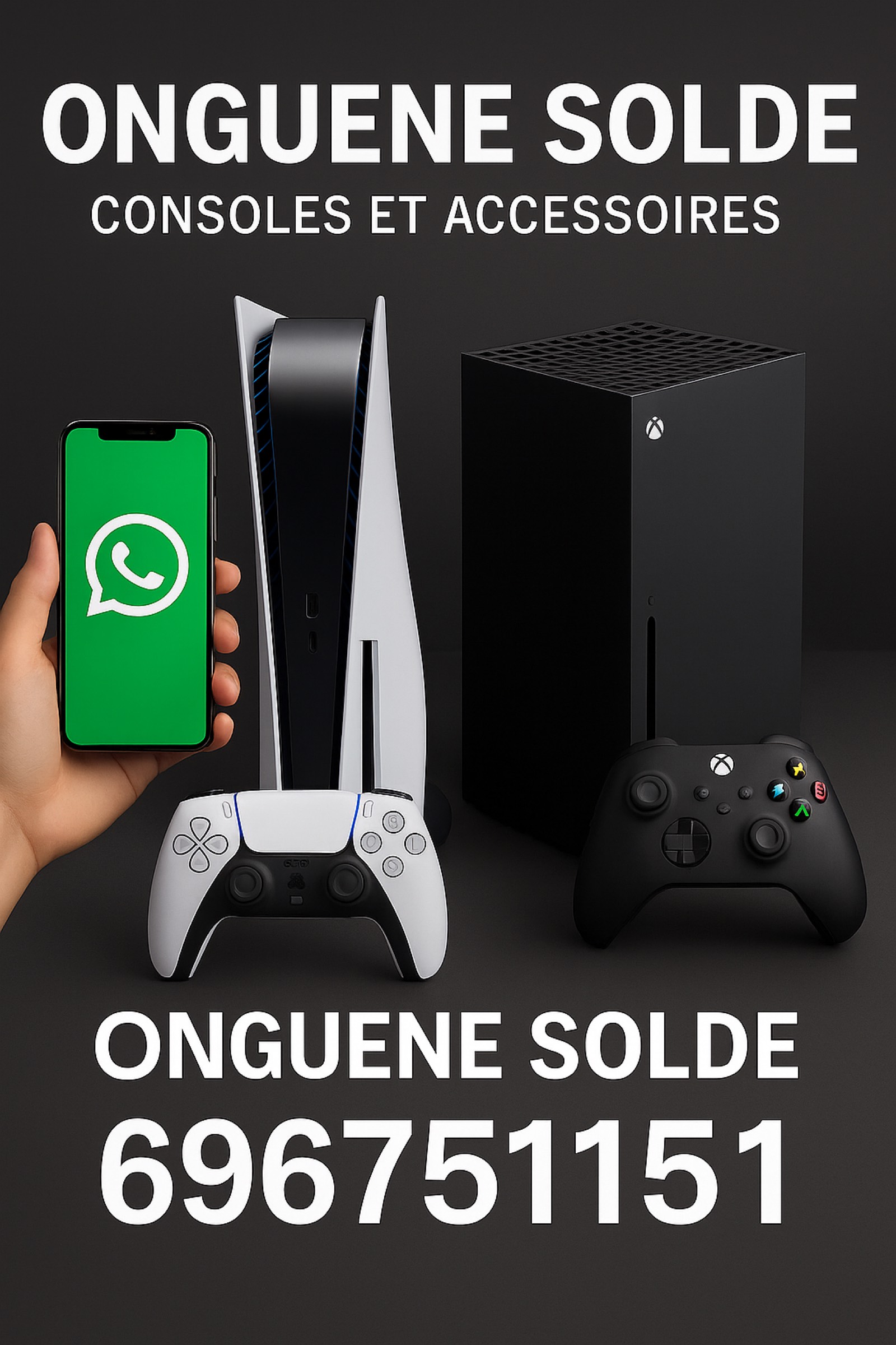 console de jeux disponible