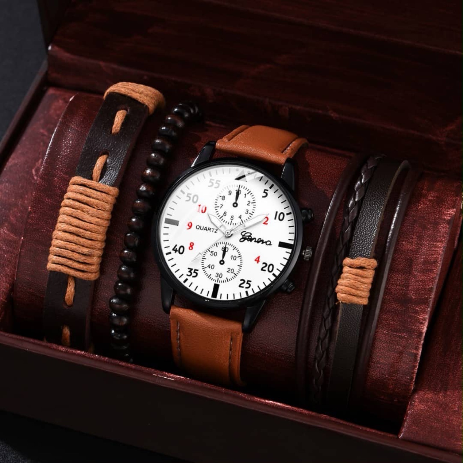 💼 L'ÉLÉGANCE AU POIGNET : Coffrets Montre & Bracelets pour Homme ! 💼 - 3