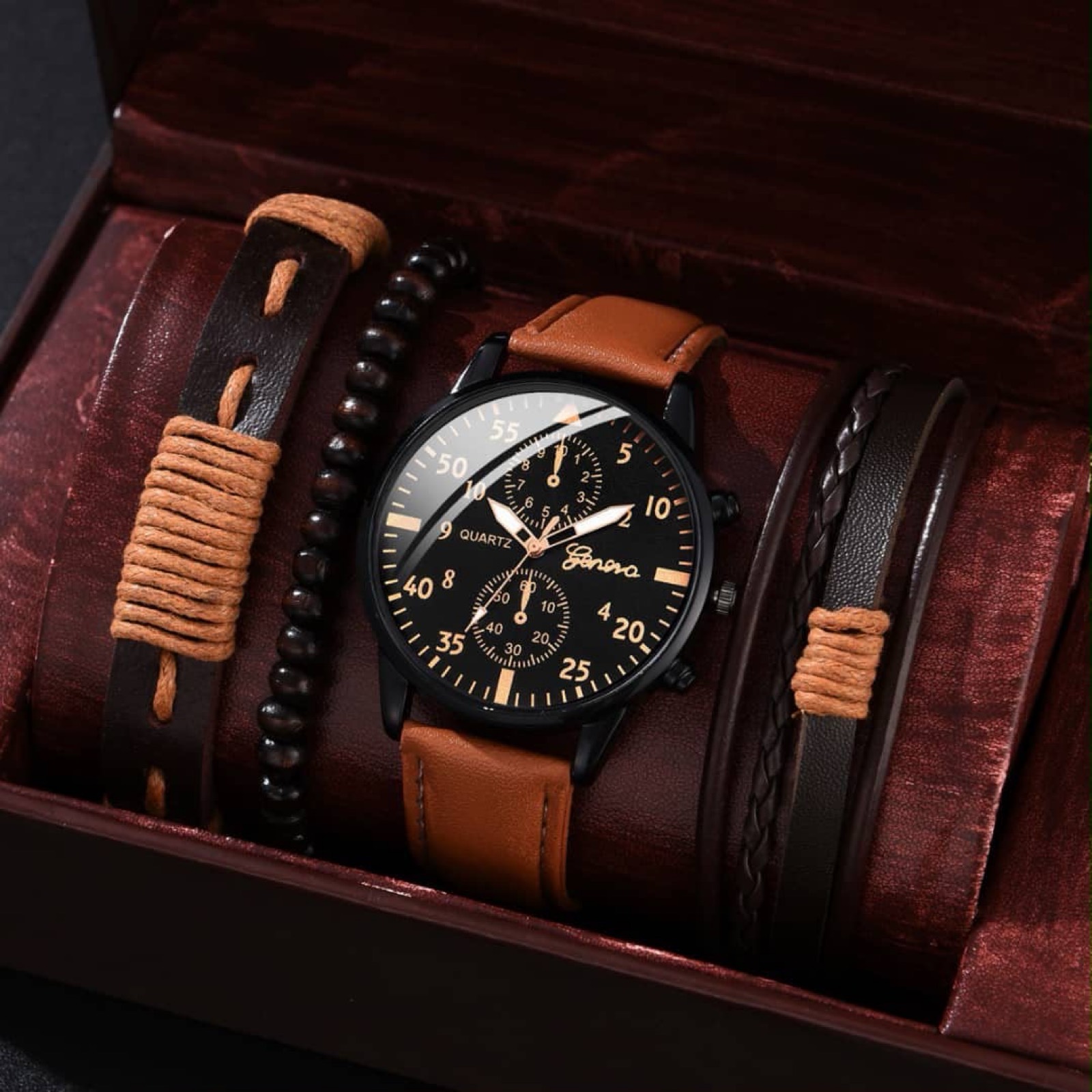 💼 L'ÉLÉGANCE AU POIGNET : Coffrets Montre & Bracelets pour Homme ! 💼 - 2