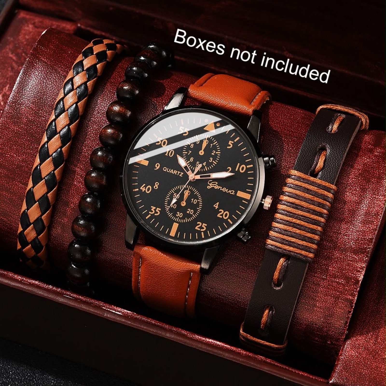 💼 L'ÉLÉGANCE AU POIGNET : Coffrets Montre & Bracelets pour Homme ! 💼 - 3
