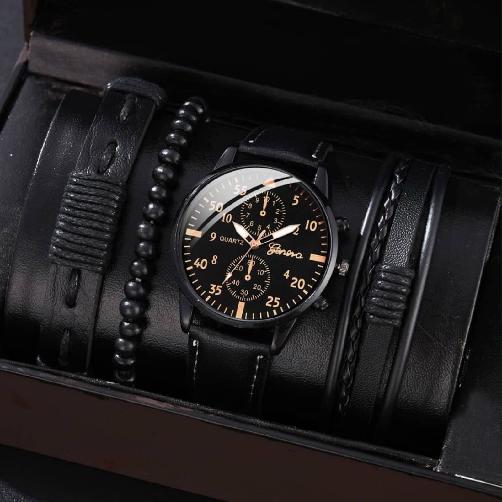 💼 L'ÉLÉGANCE AU POIGNET : Coffrets Montre & Bracelets pour Homme ! 💼