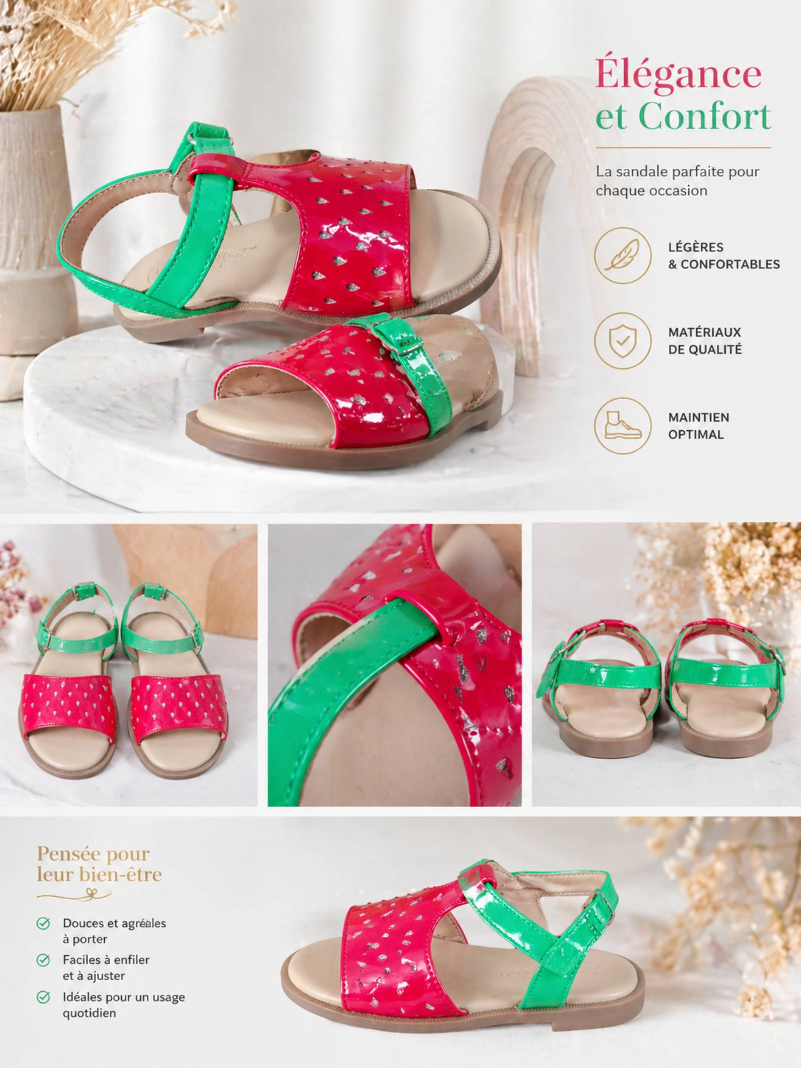 Pieds nus enfants