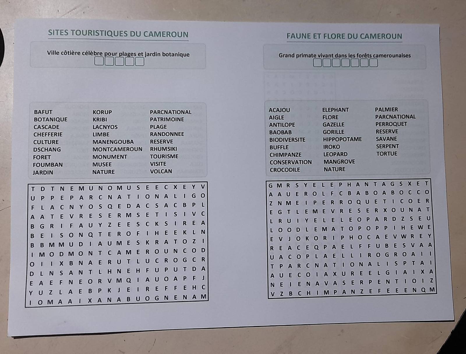 Cherchez le mot - 5